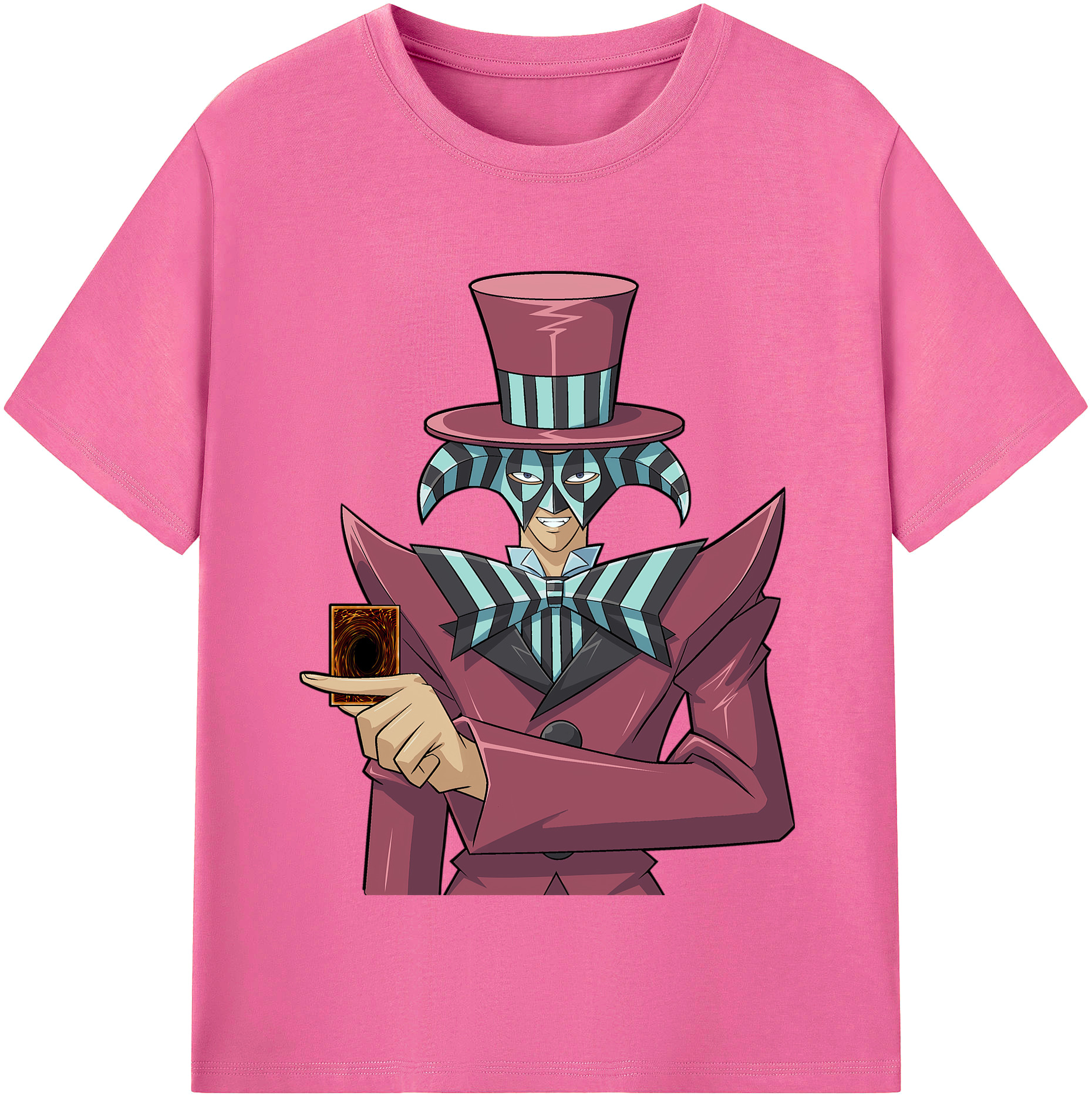 （画像用） 遊☆戯☆王 Yu-Gi-Oh! レディースカジュアルプリントTシャツ（綿100％）